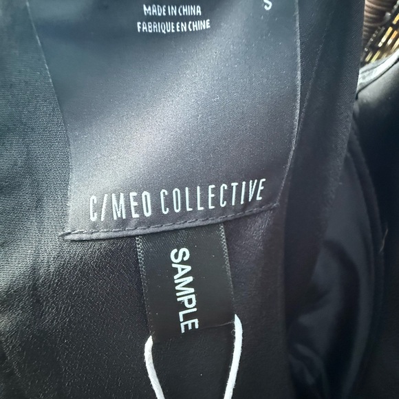 C/MEO Collective Black Strapless Dress W/POCKETS - Picture 5 of 6